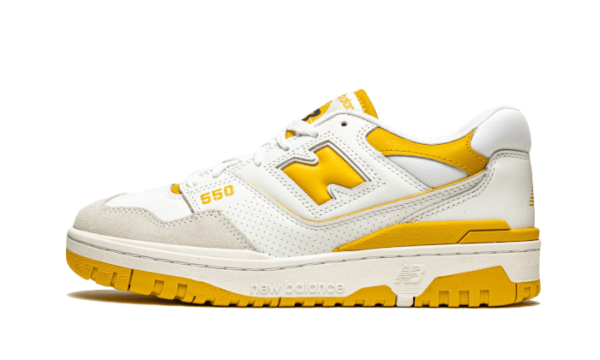 New Balance 550 Sea Salt Varsity Gold | ניו באלאנס