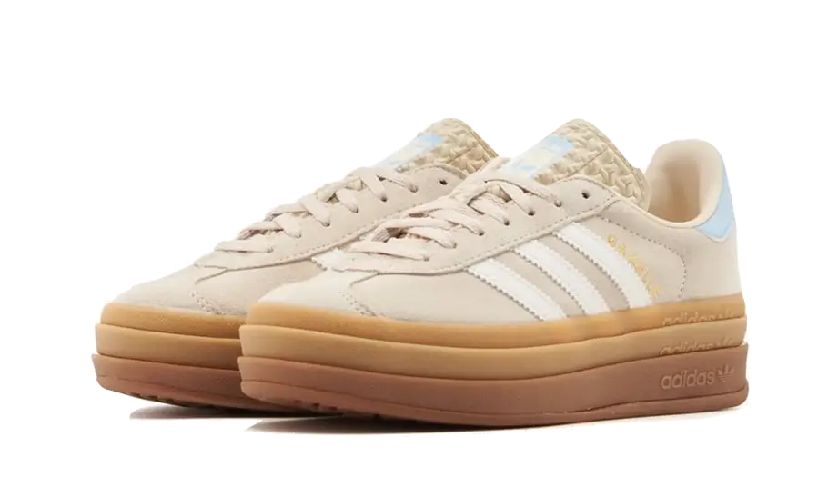 Adidas Gazelle Bold Wonder White Clear Sky | אדידס ג'זל