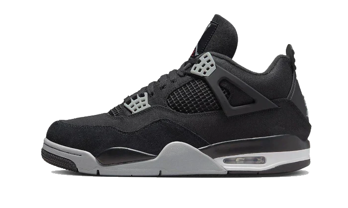 Air Jordan 4 Black Canvas | ג'ורדן 4