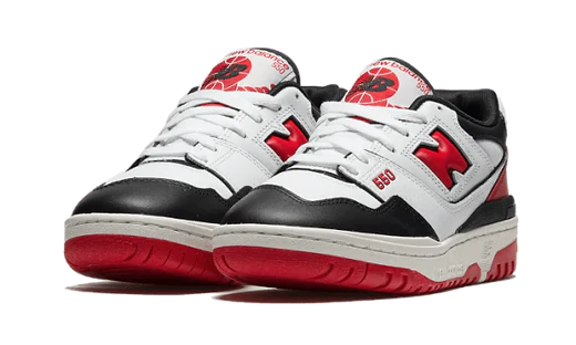 New Balance 550 White Red Black | ניו באלאנס