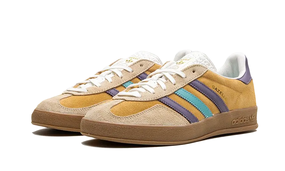 Adidas Gazelle Indoor Glow Orange Shadow Violet | אדידס ג'זל