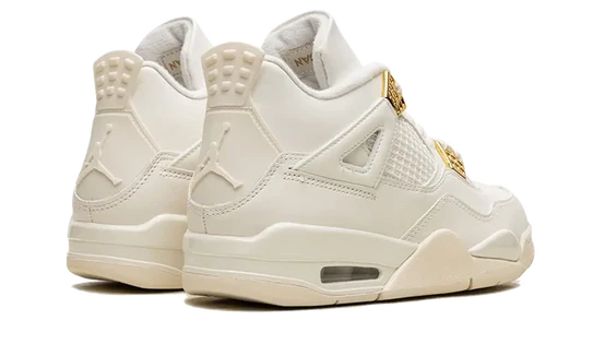 Air Jordan 4 Sail Metallic Gold | ג'ורדן 4