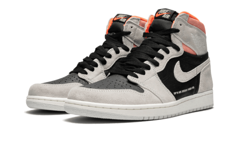 Air Jordan 1 Retro High Neutral Gray Hyper Crimson | ג'ורדן 1 גבוהות