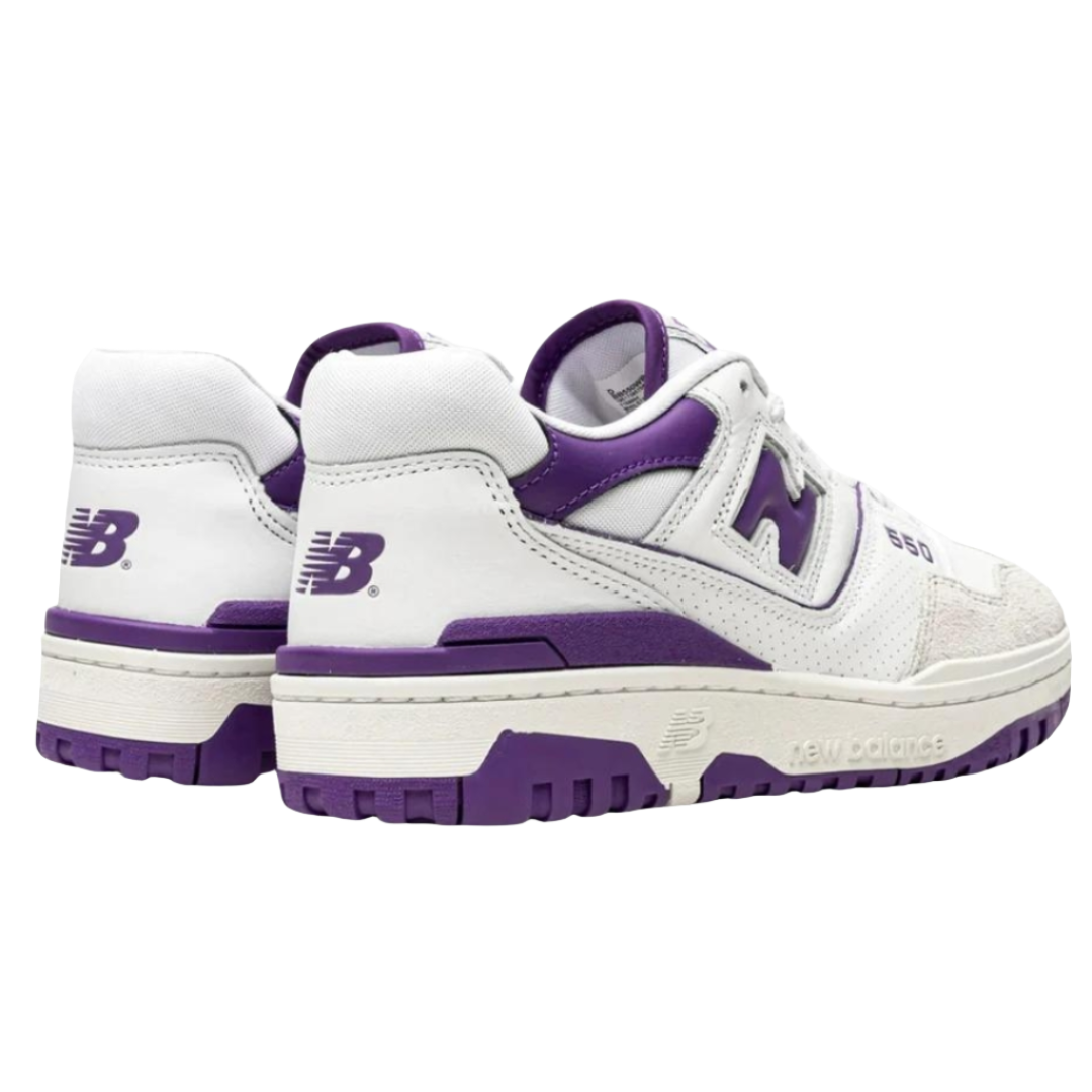 New Balance 550 White Purple | ניו באלאנס