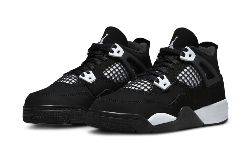 Air Jordan 4 Black White Black | ג'ורדן 4