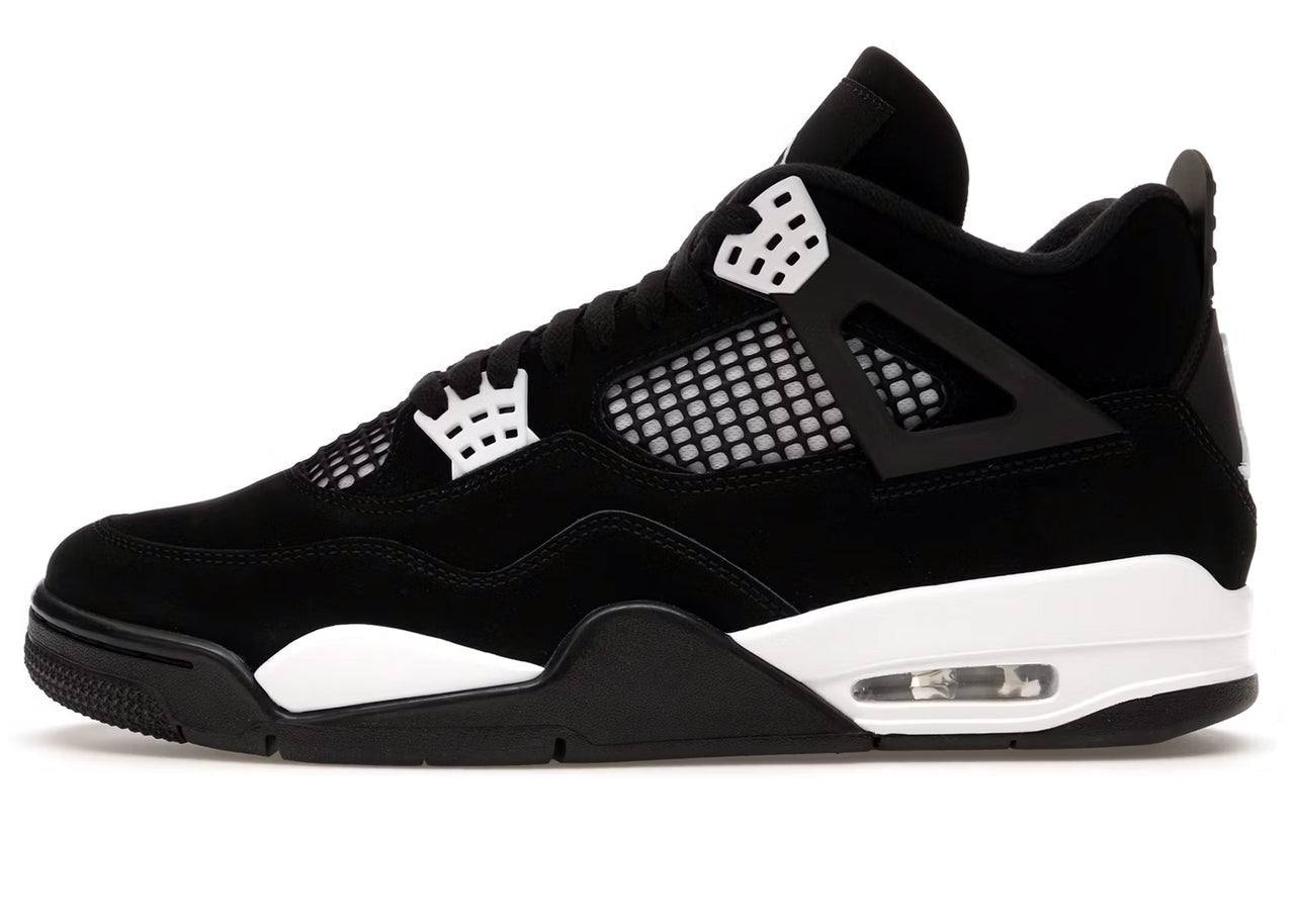 Air Jordan 4 Black White Black | ג'ורדן 4