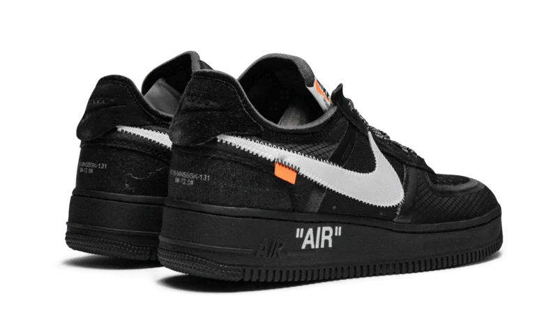 Air Force 1 Low Off-White Black | איירפורס נמוכות