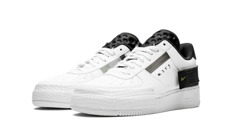 Air Force 1 Low Drop Type White Black Volt | איירפורס נמוכות