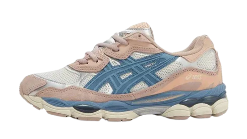 ASICS GEL- Cream/Grey Floss Mauve Blue | אסיקס