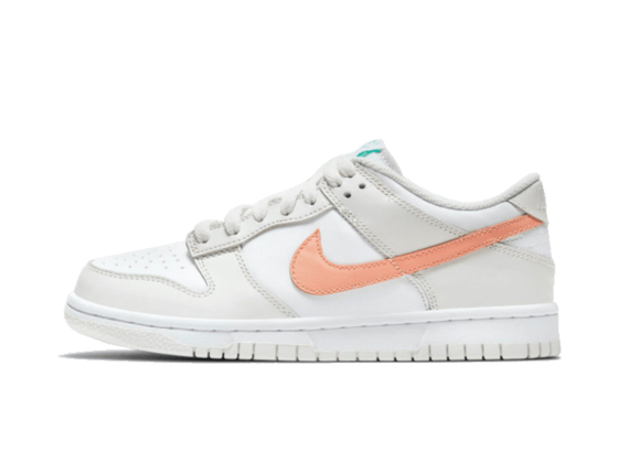 Dunk Low White Bone Peach Aqua  | דאנק נמוכות