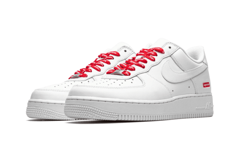 Air Force 1 Low White Supreme | איירפורס נמוכות