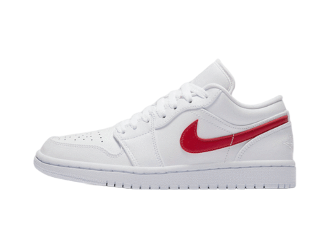 Air Jordan 1 Low White University Red | ג'ורדן 1 נמוכות