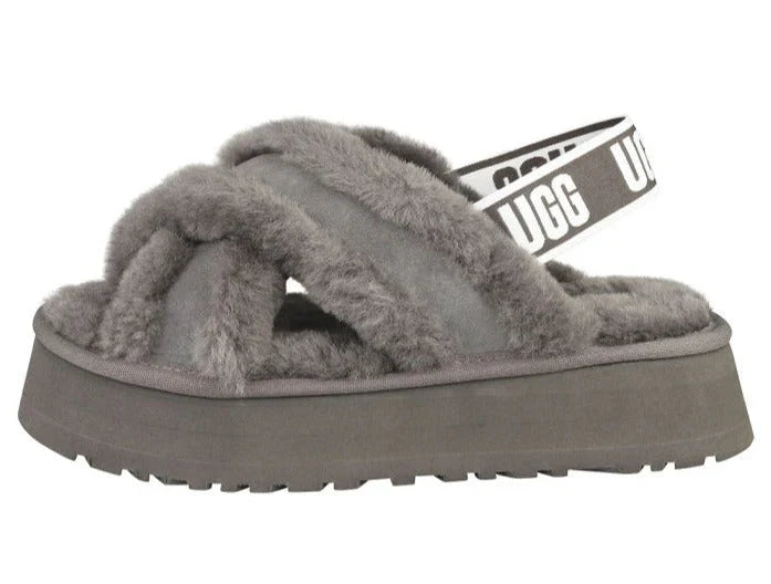 UGG Women’s Disco Cross Grey | כפכפי אגג